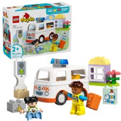 LEGO DUPLO - L'AMBULANCE ET LE CHAUFFEUR #10447 (0125)